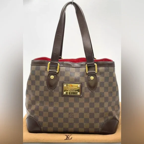✨Louis Vuitton Damier Ebene Hampstead PM Shoulder Bag - Picture 1 of 16
